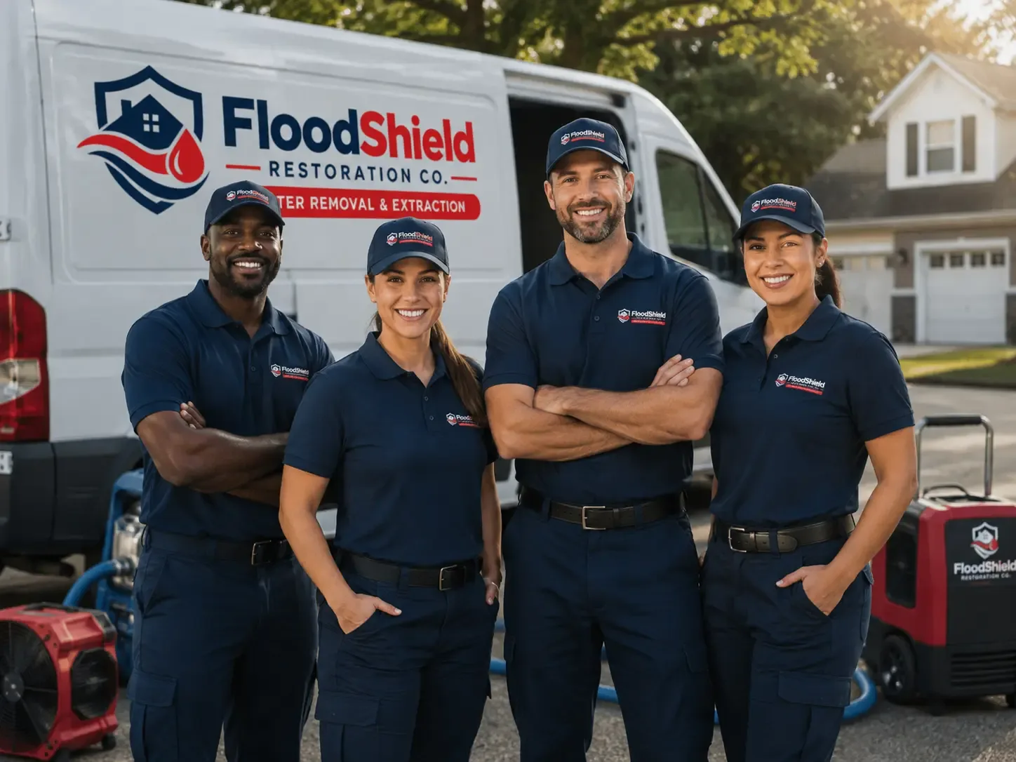 Flood Damage Restoration company in Roosevelt, NY